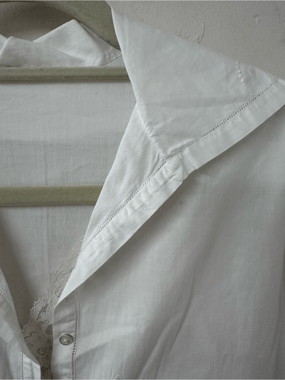 White Cotton Tunic dress - Picture 4 of 8